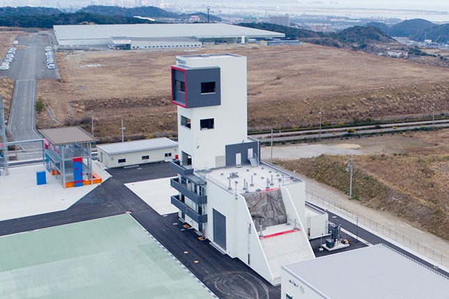 消防学校 高層訓練棟