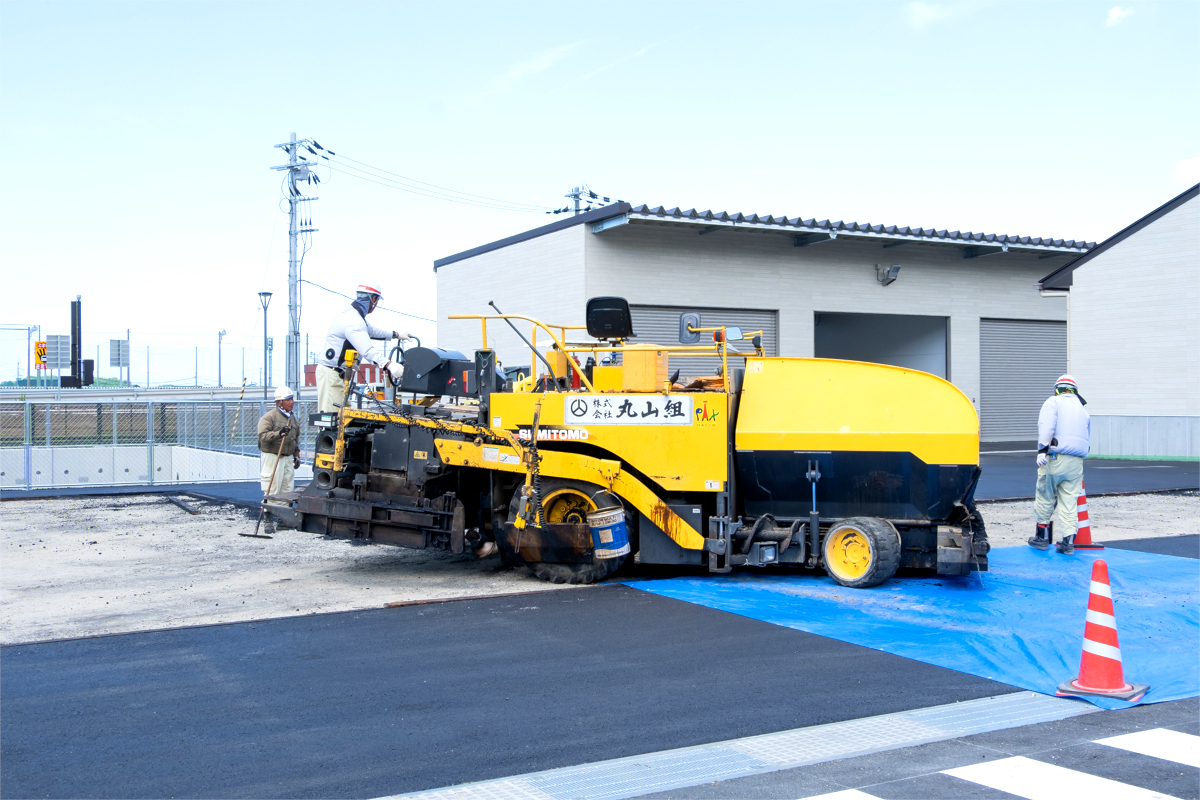 海草振興局建設部 新庁舎舗装