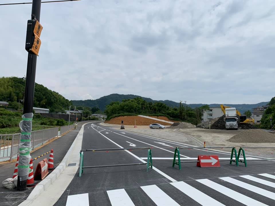 海南市阪井13号線 整備工事