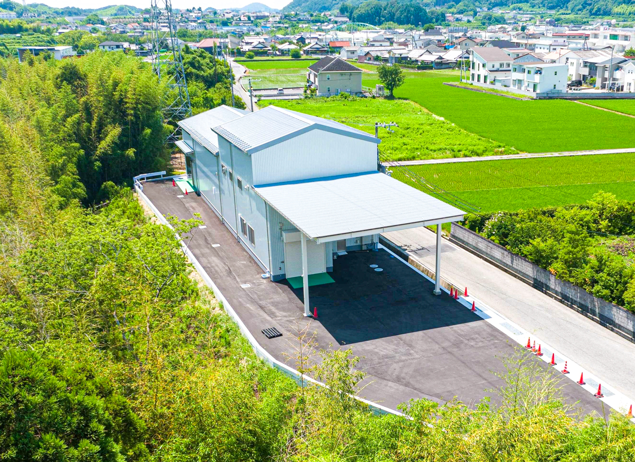 精米設備・冷蔵貯蔵庫用建屋