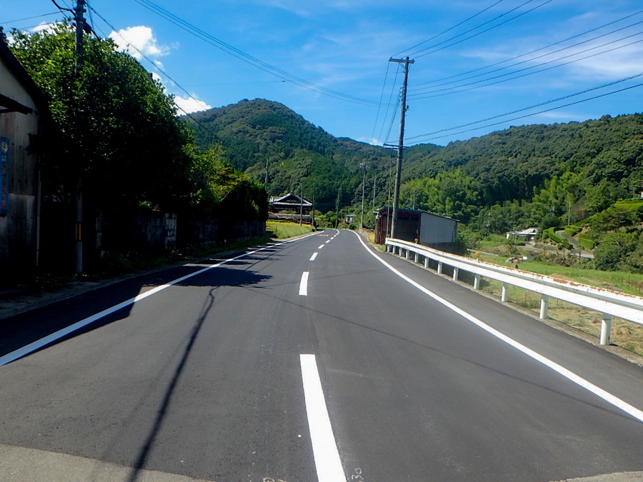 野上清水線交付金道路保全工事