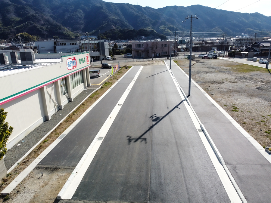 日方名高線舗装工事